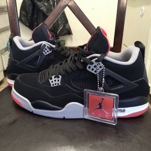Air jordan 4 retro bred pre-owned w-box UA